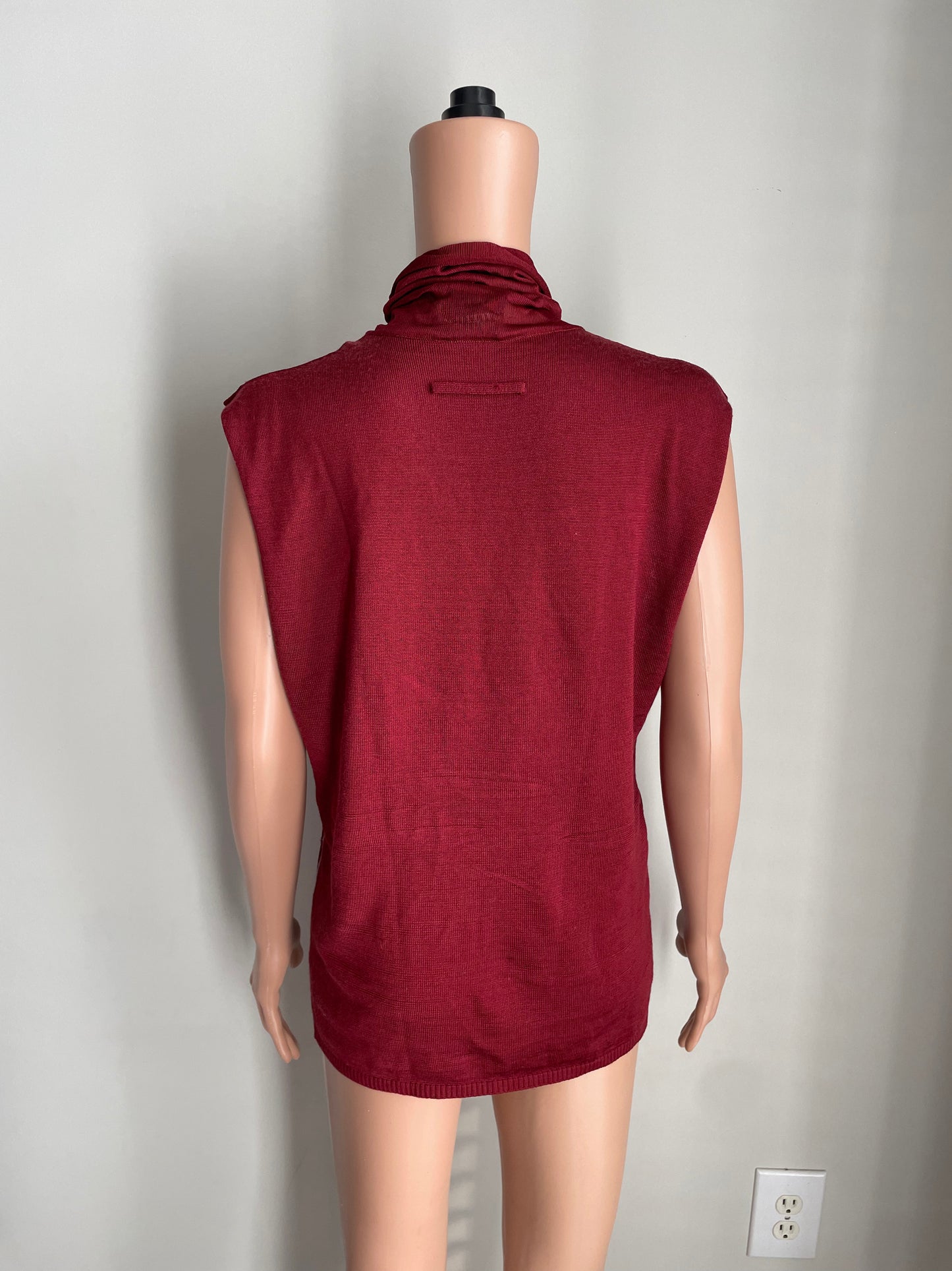 Jean Paul Gaultier Turtleneck Virgin Wool Knit Sweater