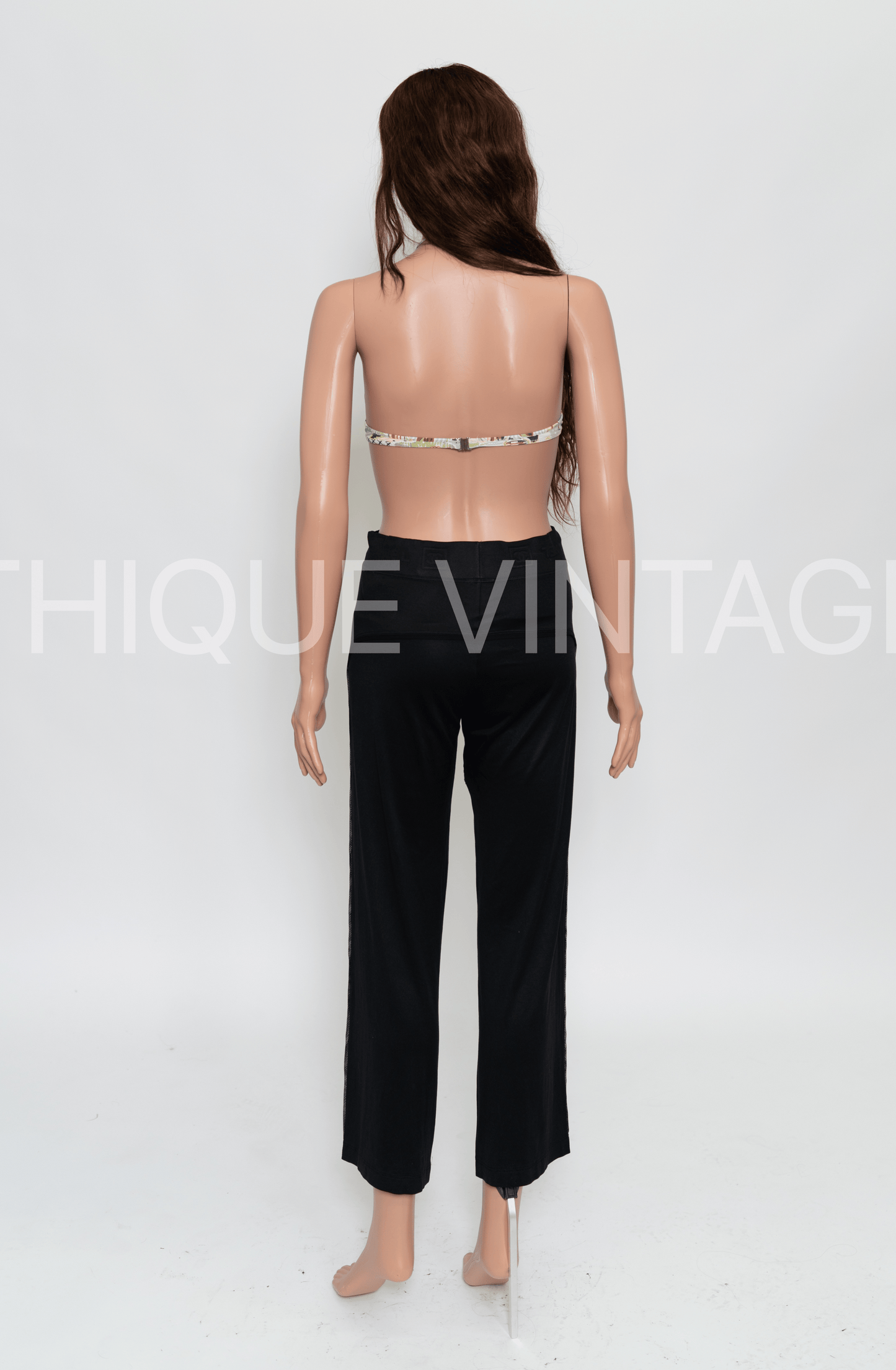 CHANEL Black Leggings