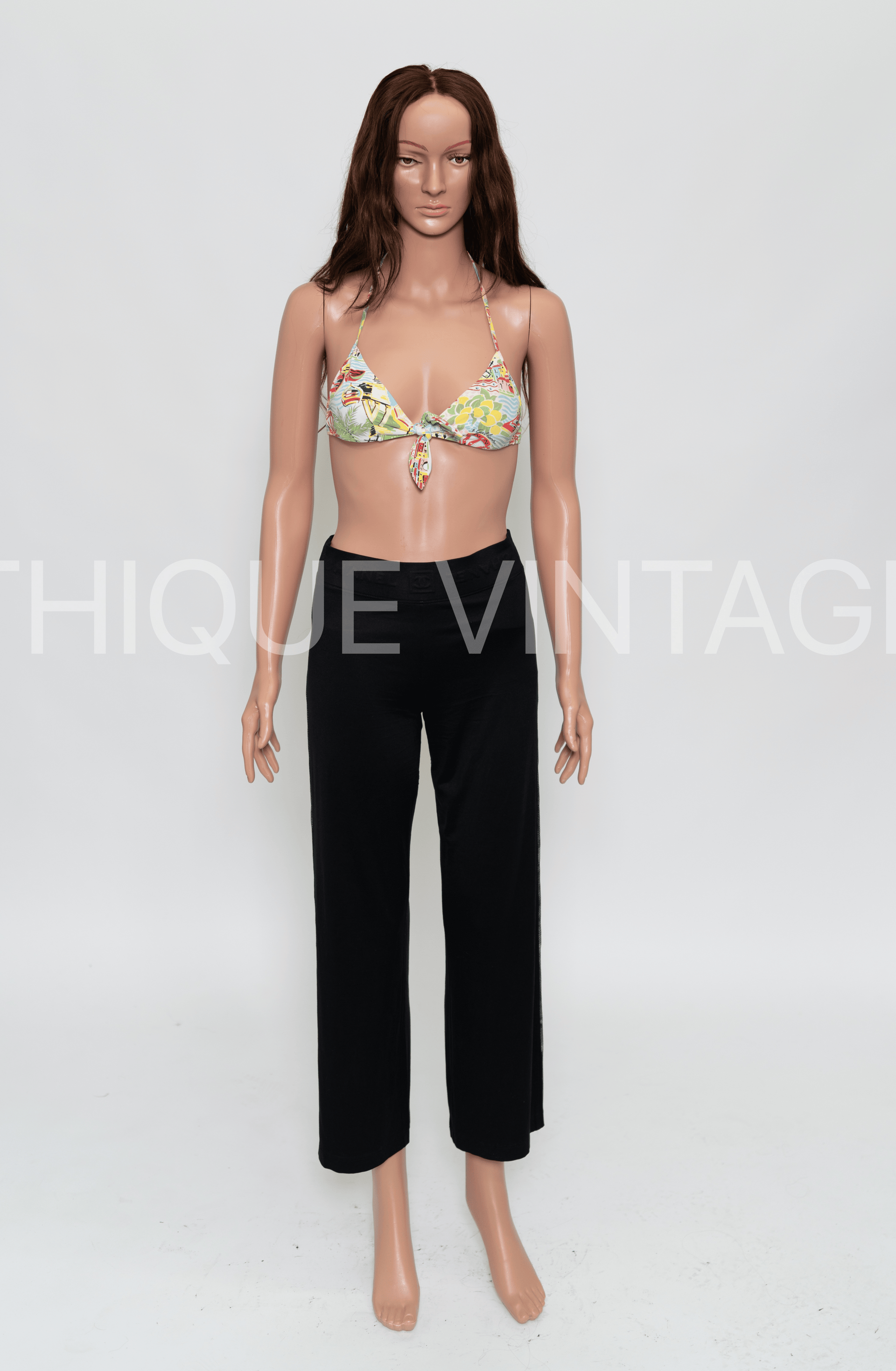 CHANEL Black Leggings – Thique Vintage