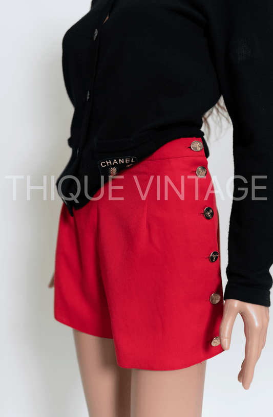 Vivienne Westwood Red Orbit Shorts